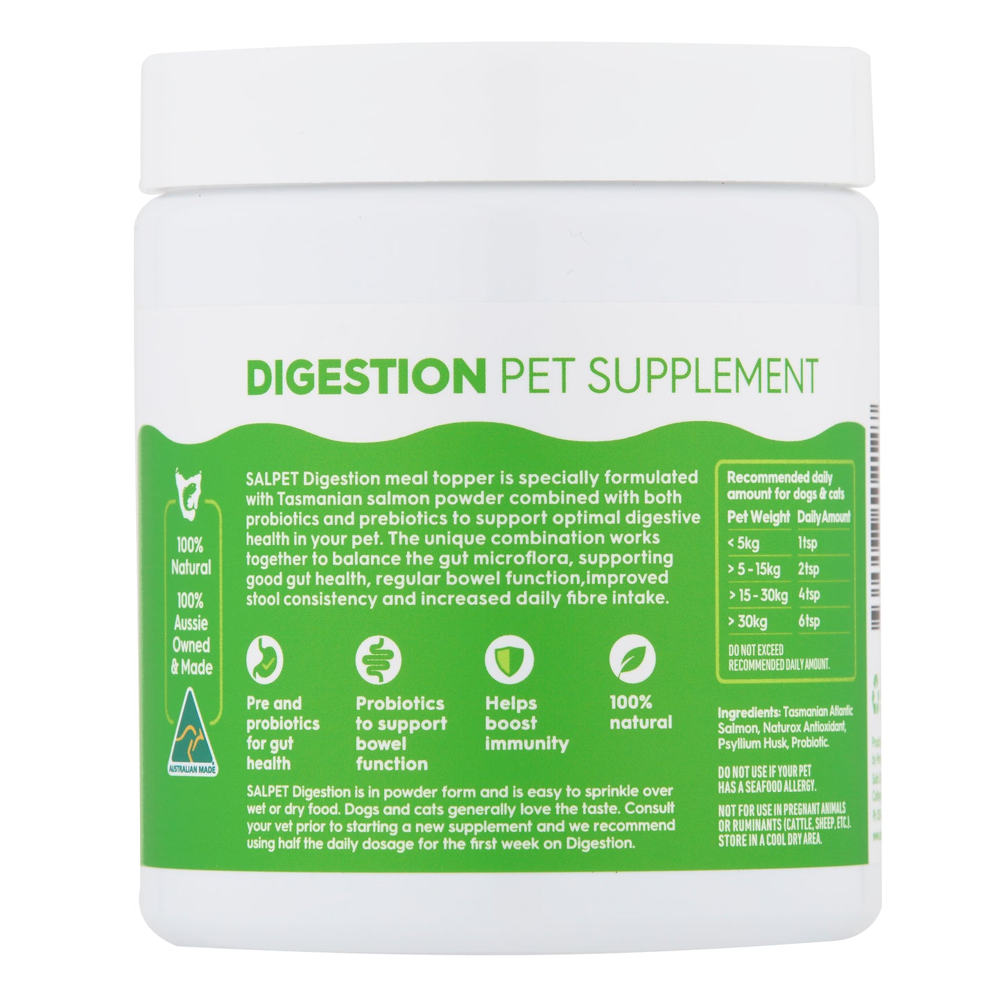Salmon Powder Supplement – Digestion 250g